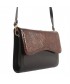 Bag clutch, Stefi Black, leather
