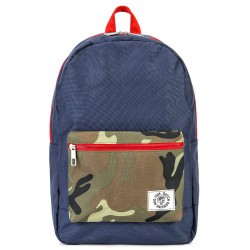 Bag backpack, Danilo, Blue, fabric
