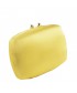 Bag clutch, Marzia Yellow, satin