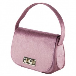 Hand bag, Belina purple, velvet