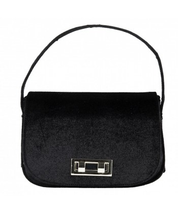 Hand bag, Belina black velvet