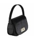 Hand bag, Belina black velvet