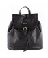 Hand bag, Brenda Black, genuine leather
