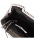 Bag clutch, Jessica Black, in satin with lace