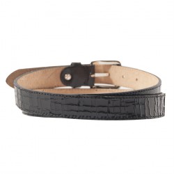 Belt, Brown Black, aged leather, sports