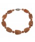 Collana, Marina, in aragonite ed argento, made in Italy, limited edition