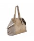 Hand bag, Rebecca Beige, leather