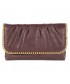 Bag clutch, Tanya, Red, faux leather