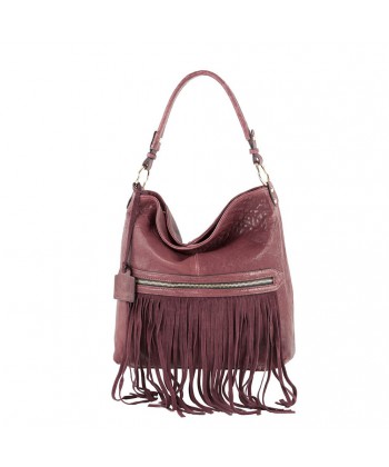 Hand bag, Nicole Red, leather