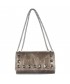 Bag clutch, Tosca, Bronze, leather