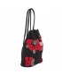 Shoulder bag, Tiziana Black, cotton