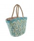 Hand bag, Primula Azzurra, straw
