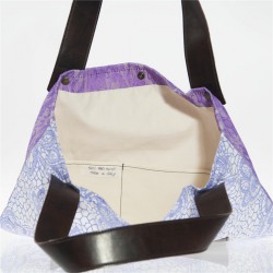 Handtasche, Betta Arabesca, stoff, made in Italy