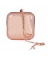 Bag clutch, Nilde Pink, metal