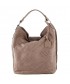 Hand bag, Priscilla Beige, leather