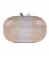 Bag clutch, Ilda Gold, fabric with stones