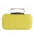 Bag clutch, Attilia Yellow, leather