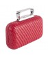 Bag clutch, Attilia Red, leatherette