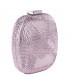 Bag clutch, Mariella Pink, fabric