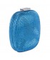 Bag clutch, Mariella Blue Dark fabric