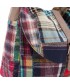 Handtasche, Marisa Multi-color, leder und stoff, made in Italy