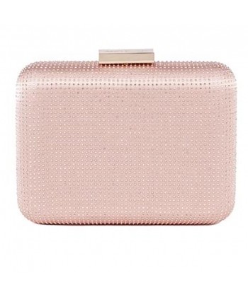 Bag clutch, Polly, Pale Pink, satin