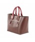 Bag in hand, Serena Brown, leather, made in Italy