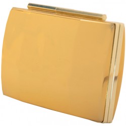 Borsa clutch,Marusca beige, in ecopelle