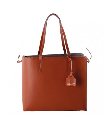 Shoulder bag, Sybil, red, genuine leather