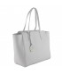 Shoulder bag, Tosca, white, genuine leather