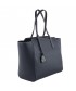 Shoulder bag, Tosca blu, genuine leather