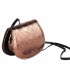 Bolsa de ombreiro, Apollonia, rosa, eco-coiro, madeira laminada