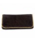 Bag clutch, Clotilde Brown, eco leather