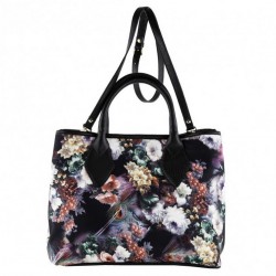 Hand bag, Eliana floral, neoprene